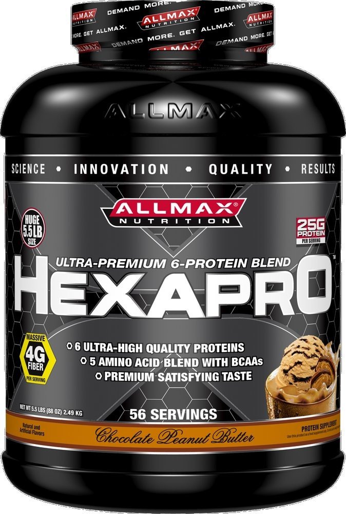 HexaPro, 2490 г, AllMax. Комплексный протеин. 