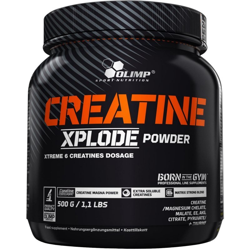 Креатин Olimp Creatine Xplode Powder, 500 грамм Грейпфрут,  ml, Olimp Labs. Сreatine. Mass Gain Energy & Endurance Strength enhancement 