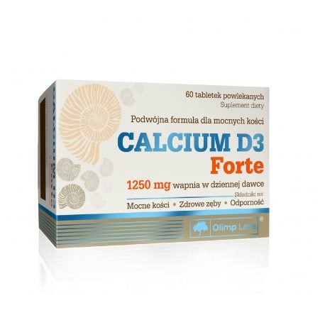 Витамины и минералы Olimp Calcium D3 Forte, 60 таблеток,  ml, Olimp Labs. Calcium Ca. 