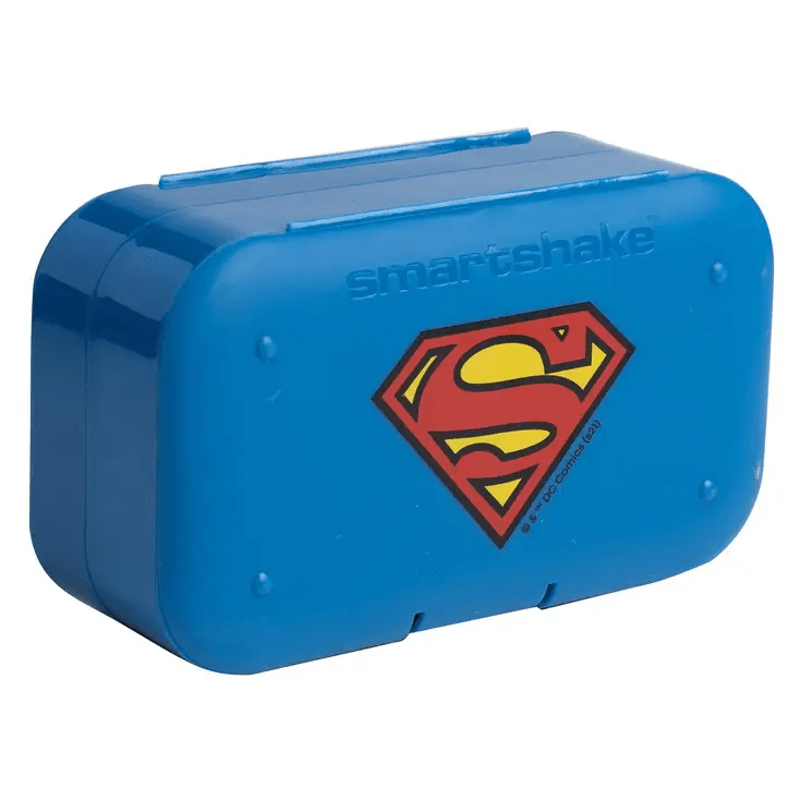 Таблетница SmartShake Pillbox Organiser 2-pack (Supermen),  мл, SmartShake. Таблетница. 