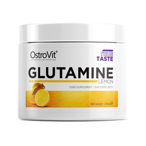 Глютамин OstroVit Glutamine (300 г) островит lemon,  мл, OstroVit. Глютамин. Набор массы Восстановление Антикатаболические свойства 