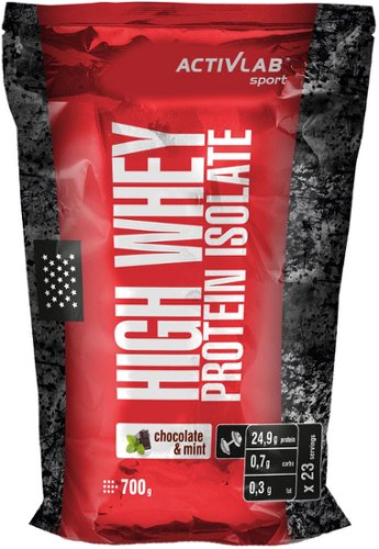 High Whey Protein Isolate, 700 g, ActivLab. Suero aislado. Lean muscle mass Weight Loss recuperación Anti-catabolic properties 