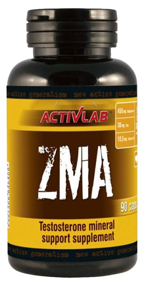 Витамины и минералы Activlab ZMA, 90 капсул,  ml, ActivLab. Vitamins and minerals. General Health Immunity enhancement 