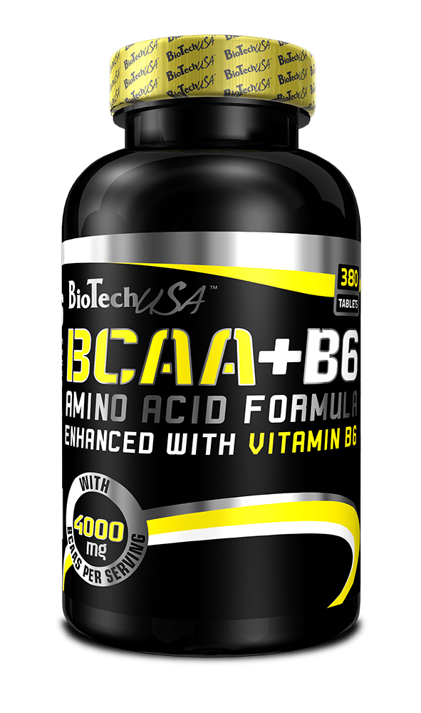 BCAA + B6 BioTech USA 340 tabs,  ml, BioTech. BCAA. Weight Loss recovery Anti-catabolic properties Lean muscle mass 