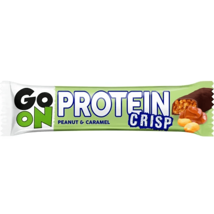 Go On Nutrition Протеиновый батончик Go On Nutrition Crisp Bar 50 г 1/24 (Peanut & Caramel), , 