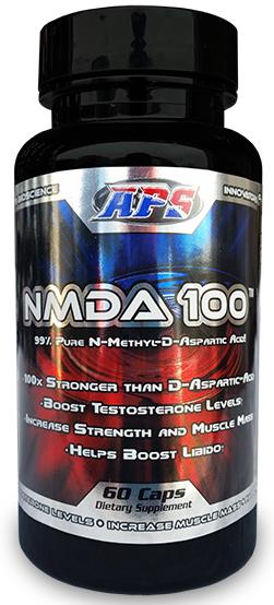 NMDA 100, 60 шт, APS Nutrition. Бустер тестостерона. Поддержание здоровья Повышение либидо Aнаболические свойства Повышение тестостерона 