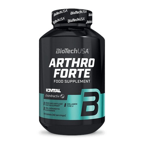 Для суставов и связок Biotech Arthro Forte, 120 таблеток,  ml, BioTech. For joints and ligaments. General Health Ligament and Joint strengthening 