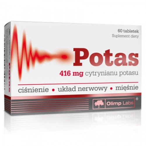 Potas, 60 pcs, Olimp Labs. Potassium K. General Health Immunity enhancement 