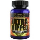 Ultra Ripped Ephedra Free, 90 шт, Ultimate Nutrition. L-карнитин. Снижение веса Поддержание здоровья Детоксикация Стрессоустойчивость Снижение холестерина Антиоксидантные свойства 