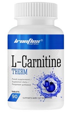 L-Carnitine Therm, 90 pcs, IronFlex. L-carnitine. Weight Loss General Health Detoxification Stress resistance Lowering cholesterol Antioxidant properties 