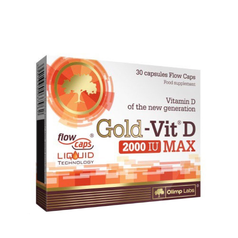 Витамины и минералы Olimp Gold Vit D Max, 30 капсул,  мл, NZMP. Витамины и минералы. Поддержание здоровья Укрепление иммунитета 