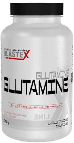 Glutamine, 300 g, Blastex. Glutamine. Mass Gain recovery Anti-catabolic properties 