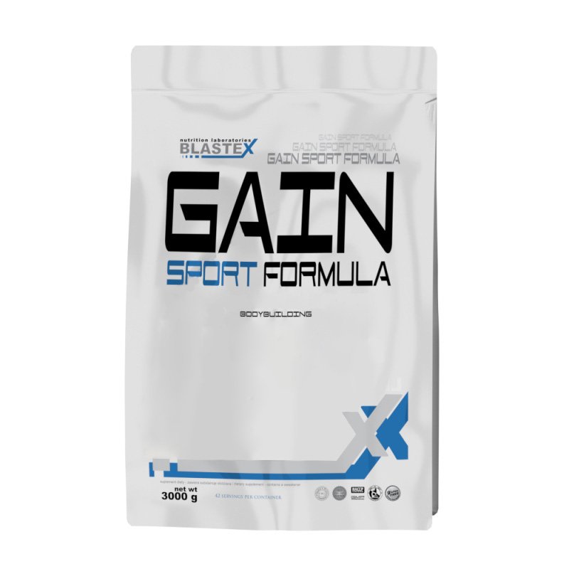 Гейнер Blastex Gain Sport Formula, 3 кг Ванильный крем,  ml, Blastex. Gainer. Mass Gain Energy & Endurance recovery 