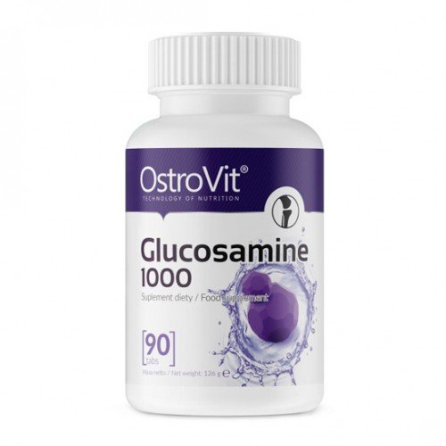 Ostrovit Glucosamine 1000 90 таб Без вкуса,  мл, OstroVit. Глюкозамин Хондроитин. Поддержание здоровья Укрепление суставов и связок 