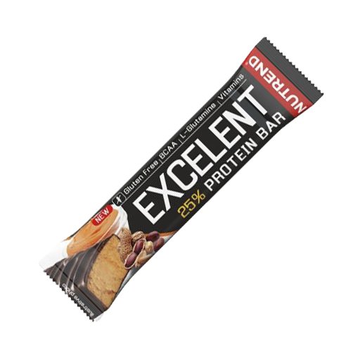 Батончик Nutrend Excelent Protein Bar, 85 грамм Арахисовое масло,  мл, Nutrend. Батончик. 