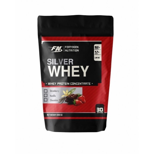ПУСТО Протеин Fortogen Nutrition Silver Whey, 900 грамм Шоколад, , 900  грамм