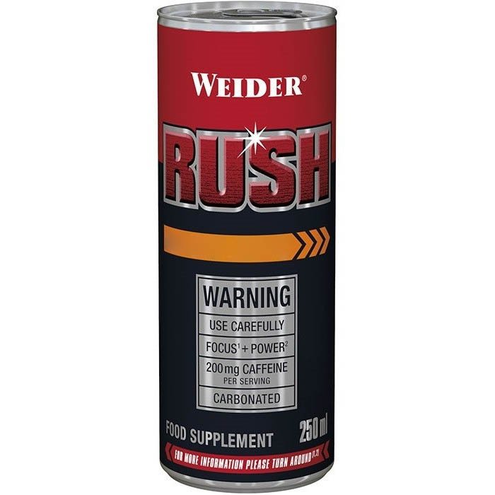 Weider Аминокислота Weider Rush Drink, 250 мл Апельсин, , 250  грамм