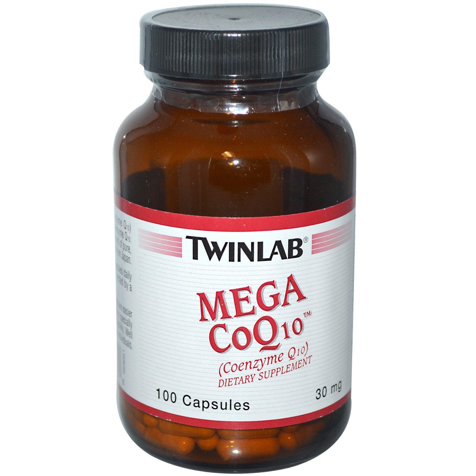 Twinlab Mega CoQ10, , 100 шт