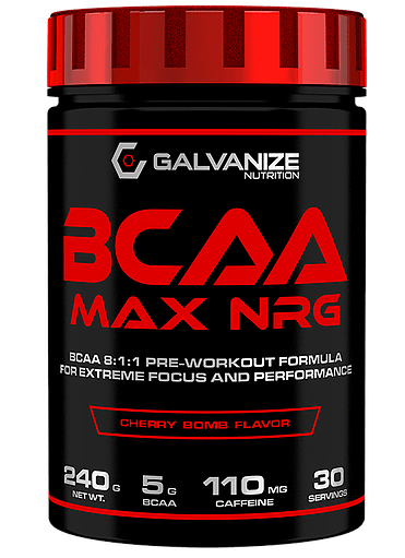 BCAA Max NRG,  ml, Galvanize Nutrition. BCAA. Weight Loss recovery Anti-catabolic properties Lean muscle mass 