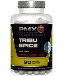 PMX Tribu Spice, 90 шт, Power Man. Трибулус. Поддержание здоровья Повышение либидо Повышение тестостерона Aнаболические свойства 