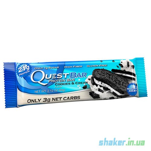 Протеиновый батончик Quest Nutrition Protein Bar (60 г) квест нутришн mocha chocolate chip,  мл, Quest Nutrition. Батончик. 