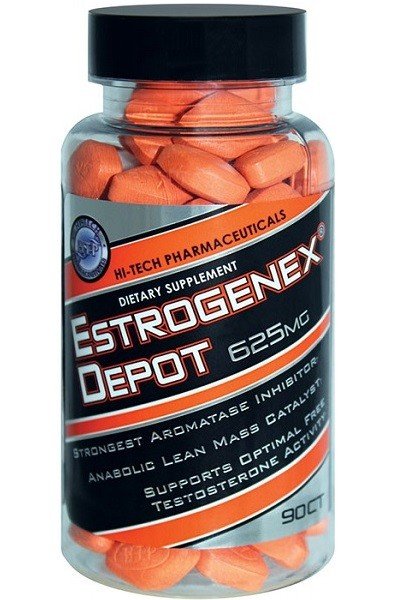 Estrogenex Depot, 90 шт, Hi-Tech Pharmaceuticals. Бустер тестостерона. Поддержание здоровья Повышение либидо Aнаболические свойства Повышение тестостерона 