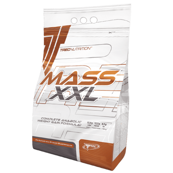 Mass XXL, 3000 g, Trec Nutrition. Ganadores. Mass Gain Energy & Endurance recuperación 