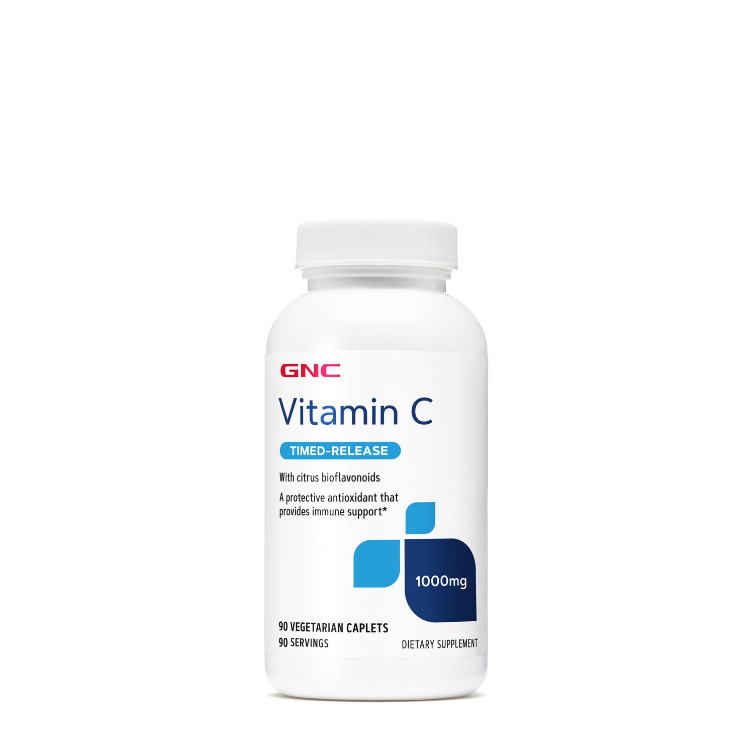 Витамины и минералы GNC Vitamin C 1000 mg Timed-Release, 90 вегакапсул,  мл, GNC. Витамины и минералы. Поддержание здоровья Укрепление иммунитета 