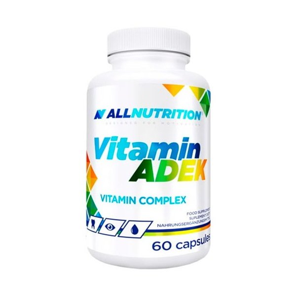Витамины и минералы AllNutrition Vitamin ADEK, 60 капсул,  мл, AllNutrition. Витамины и минералы. Поддержание здоровья Укрепление иммунитета 