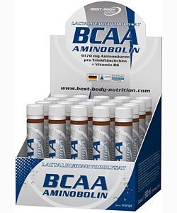 BCAA Aminobolin, 20 шт, Best Body. BCAA. Снижение веса Восстановление Антикатаболические свойства Сухая мышечная масса 