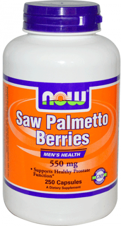 Saw Palmetto Berries 550, 250 pcs, Now. Special supplements. 