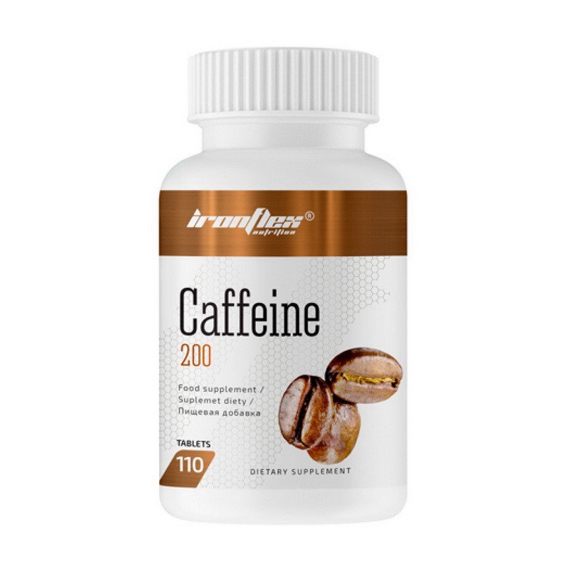 IronFlex Кофеин IronFlex Caffeine 200 mg (110 табл) айронфлекс, , 110 