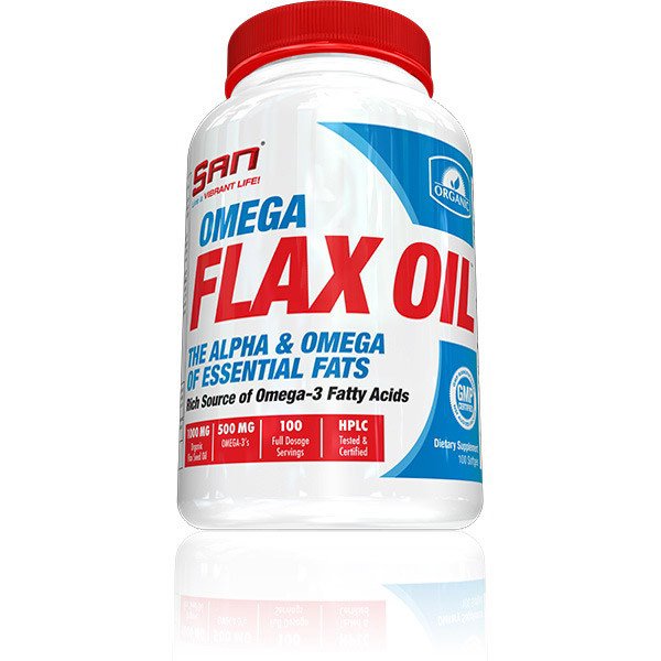 San Омега 3-6-9 SAN Omega Flax Oil (100 капс) сан, , 100 