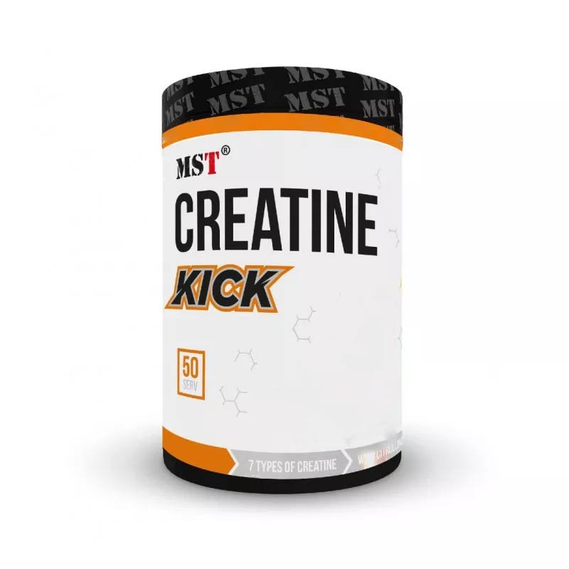Креатин MST Creatine Kick, 500 грамм Персиковый чай,  ml, MST Nutrition. Сreatine. Mass Gain Energy & Endurance Strength enhancement 