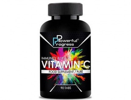 Powerful Progress Vitamin C 90 таблеток,  ml, Powerful Progress. Vitamin C. General Health Immunity enhancement 
