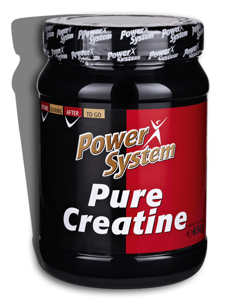 Pure Creatine, 650 g, Power System. Monohidrato de creatina. Mass Gain Energy & Endurance Strength enhancement 