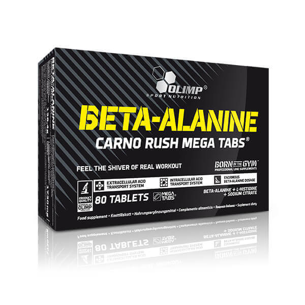 Аминокислота Olimp Beta-Alanine CARNO RUSH, 80 таблеток,  ml, Olimp Labs. Amino Acids. 