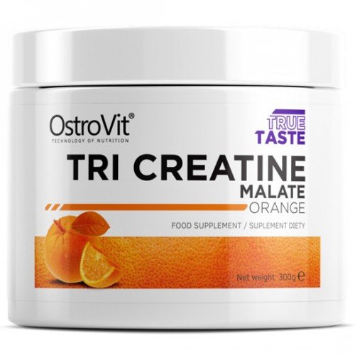 Три - креатин малат Ostrovit Tri-Creatine Malate 300 g,  ml, OstroVit. Сreatine. Mass Gain Energy & Endurance Strength enhancement 
