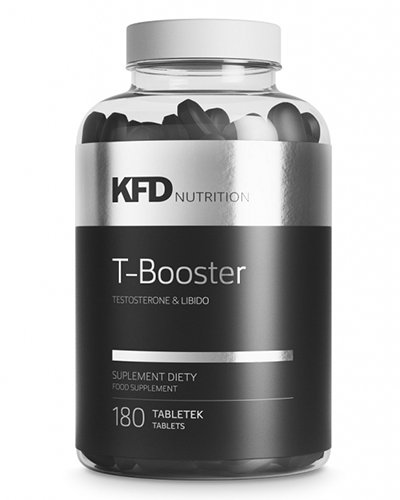 T-Booster, 180 шт, KFD Nutrition. Бустер тестостерона. Поддержание здоровья Повышение либидо Aнаболические свойства Повышение тестостерона 