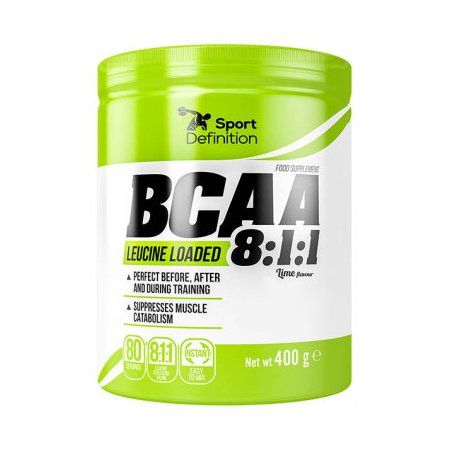 BCAA Sport Definition BCAA Leucine Loaded 8:1:1, 400 грамм Яблоко-малина,  ml, Sport Definition. BCAA. Weight Loss recovery Anti-catabolic properties Lean muscle mass 