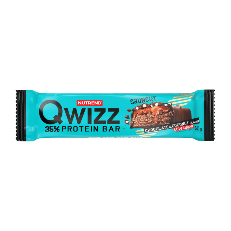 Nutrend Протеиновые батончики Nutrend Qwizz Protein Bar 60 g Chocolate Coconut, , 60 г