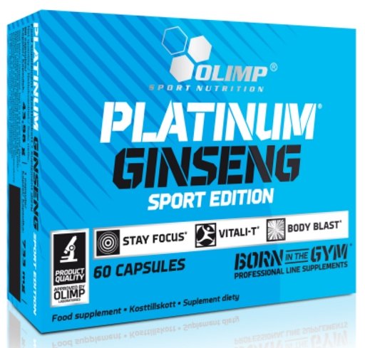 Platinum Ginseng, 60 piezas, Olimp Labs. Suplementos especiales. 