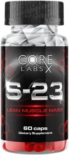 S-23, 60 шт, Core Labs. Спец препараты. 