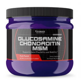 Ultimate Nutrition Глюкозамин хондроитин МСМ Ultimate Nutrition Glucosamine Chondroitin Msm 158 грамм Фруктовый пунш, , 