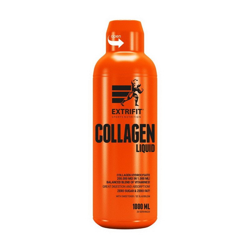 Жидкий Коллаген EXTRIFIT Collagen Liquid (1 л) экстрифит orange,  ml, EXTRIFIT. Collagen. General Health Ligament and Joint strengthening Skin health 