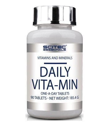 Витамины и минералы Scitec Daily Vita-Min, 90 таблеток,  ml, Scitec Nutrition. Vitamins and minerals. General Health Immunity enhancement 