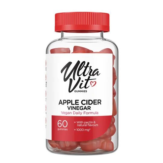 VP Lab Натуральная добавка VPLab UltraVit Apple Cider Vinegar, 60 желеек, , 