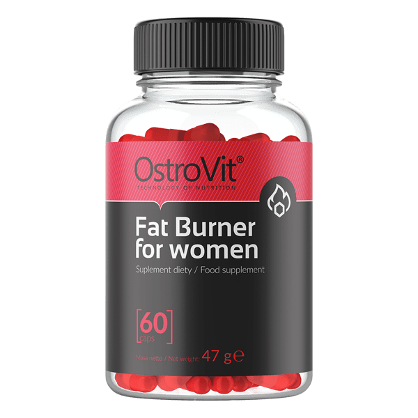 Жироспалювальний комплекс OstroVit Fat Burner For Women 60 caps,  ml, OstroVit. Fat Burner. Weight Loss Fat burning 
