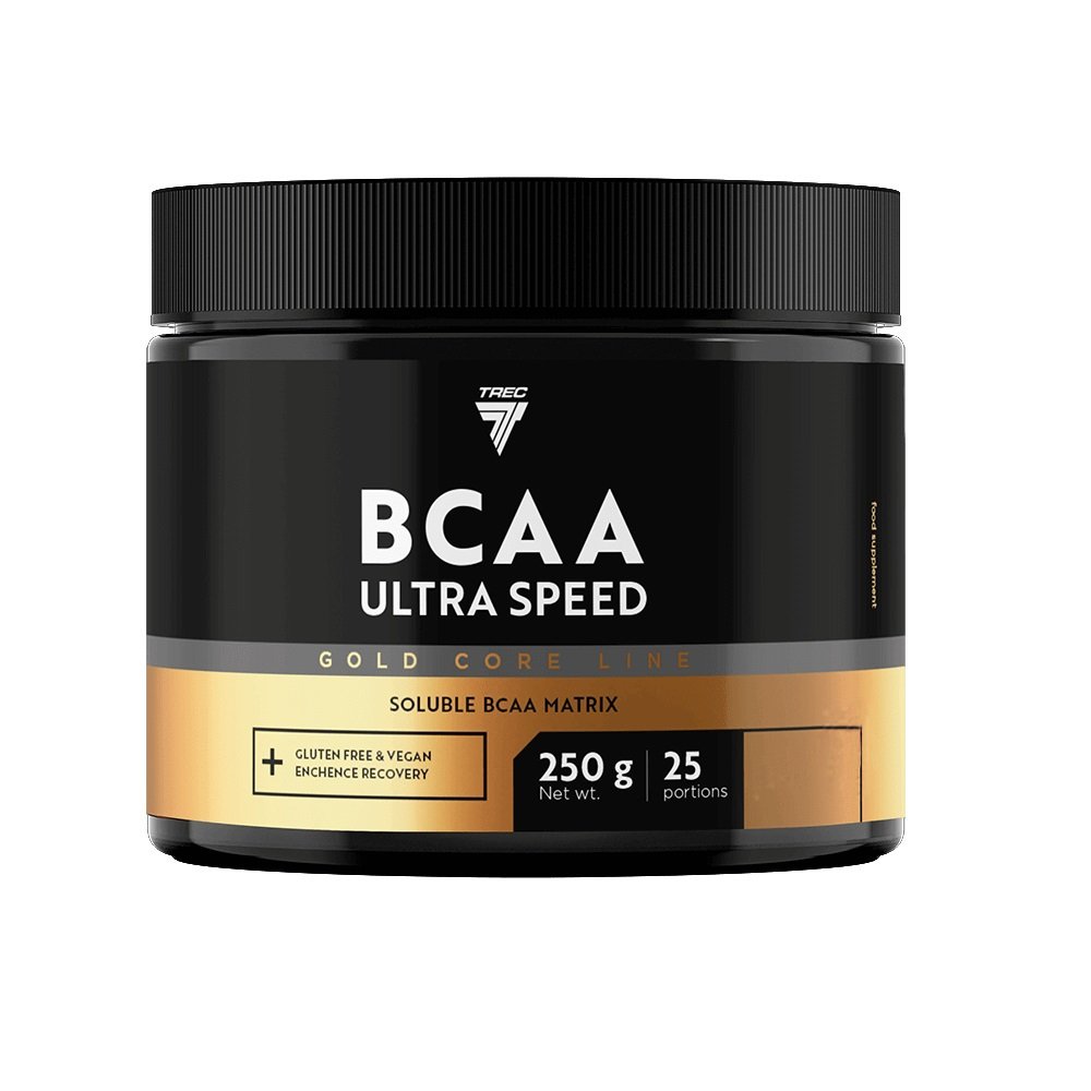 BCAA Trec Nutrition Gold Core Line BCAA Ultra Speed, 250 грамм Черника,  ml, Trec Nutrition. BCAA. Weight Loss स्वास्थ्य लाभ Anti-catabolic properties Lean muscle mass 