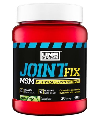 Joint Fix MSM, 400 g, UNS. Para articulaciones y ligamentos. General Health Ligament and Joint strengthening 